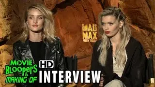 Mad Max: Fury Road (2015) Official Movie Interview - Rosie Huntington-Whiteley & Abbey Lee