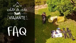 Tudo o que levar numa viagem de moto a 2| Viagem ao mundo de moto | EVV FAQ #6