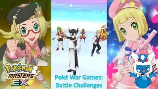 Pokemon Masters EX:  Pok&eacute; War Games - Battle Challenges