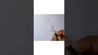 Pomegranate drawing step by step // Fast drawing // Pencil drawing // #fruit #shorts #viral