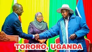 Live: Pres.Ruto, Museveni Groundbreaking for Devki Mega Steel Project, Tororo, Uganda