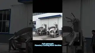 Full-automatic Planetary Cooking Mixer Machine #machine