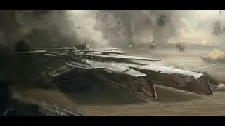 A huge aircraft carrier destroys SG