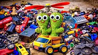 Crazy idea From Junk Toys / breaking and finding scape 