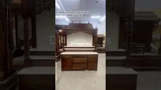 #teakfurniture #temple India&rsquo;s No.1 Teak Wooden Temple Manufacturer & Worldwide Exporter!