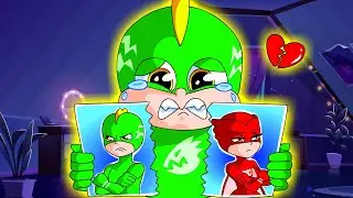 Baby Gekko Sad Story!! Dad, Mom, please come back to me !? Are Catboy and Owlette really happy?