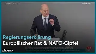 Regierungserklärung: Europäischer Rat u. NATO-Gipfel am 26.06.24