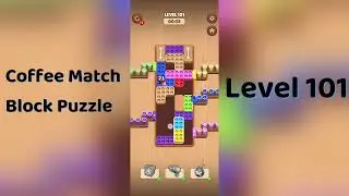 Coffee Match Block Puzzle Level 101 Walkthrough ☕🧩 | Easy Step-by-Step Guide | SolutionGuruji