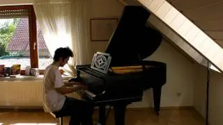 World of Warcraft Ashenvale Theme Music on grand piano