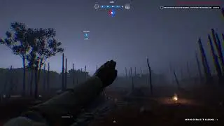 German Clears a Trench in Beyond the Wire