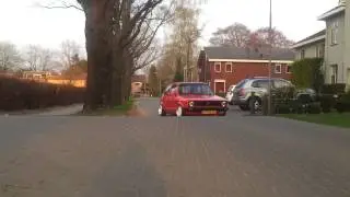golf mk1, low, static, bbs