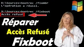 HOW TO FIX BOOTREC /FIXBOOT ACCESS DENIED WINDOWS 10/11