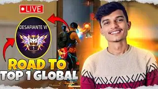 LIVE 🔴 Global top 1 rank pushing😱 Dominating top 1 Global Lobby😍 #shortsfeed #shortslive #tondegamer