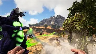 Super Godzilla Vs Gaia The Mother Of All Titans! Who Is Stronger ? Ark Dino Battles 2022