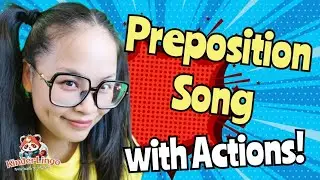 On In Under Preposition Song with Actions