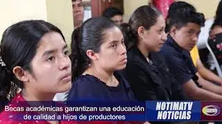 Becas Acad&eacute;micas garantizan una Educaci&oacute;n de Calidad a hijos de productores