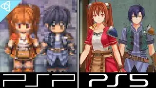 Trails in the Sky 1st Chapter - PSP vs. PS5 Remake | Side by Side