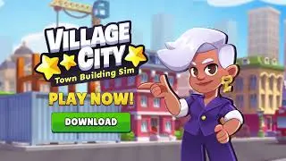 Village City: Town Building Sim is released!🎉 New free city building game. Download for free.
