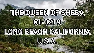 THE QUEEN OF SHEBA (61-0219)