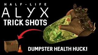 Half Life Alyx Trick Shots!