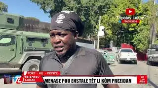 Deblozay pete ant CPT ak premye minis lan - Militan sa deside enstale tèt li kom nouvo prezidan