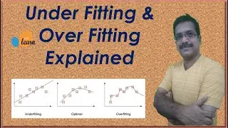Underfitting and Overfitting in Machine Learning | Machine Learning with Python | Bias and Variance