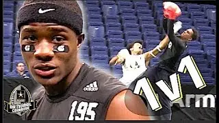 🔥🔥 U.S Army All-American Combine | WRs v DBs 1-on-1 | Part Two