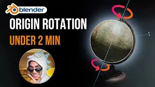 How to Transform Origin for Object Rotation in Blender
