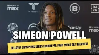 Bellator Champions Series London Pre Fight Media Day Interview With Simeon Powell