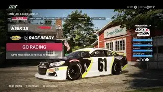NASCAR 25 Career Mode ARCA Menards Kansas RACE