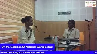 Sarojini Naidu's Voice Lives On : Student -Led Celebrity Interview @ Elcslab(13/02/25)
