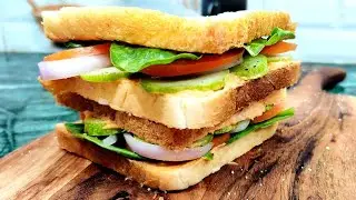 American Good Morning Sandwich // Cold Sandwich // mister bagga kitchen