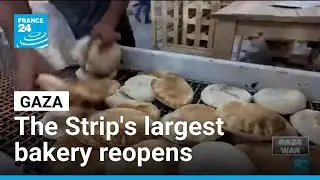 Gaza: a bakery reopens, a lifeline for families on the brink of starvation &bull; FRANCE 24 English