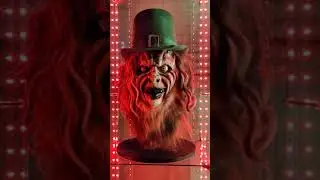 Lifesize Leprechaun bust by Little Corpse Magnets