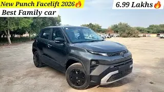 Tata Punch Facelift 2026 - Review, Mileage, Features | Tata Punch Base Model 2026 | Punch Pure Plus