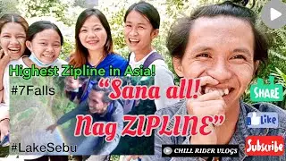 Highest ZipLine in Asia! | 7falls Lakesebu South Cotabato #HomeOfDreamWeavers