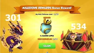 301/500 Flagros Dragon | Got My 11 Sacred Apple-Dragon Mania Legends | DML