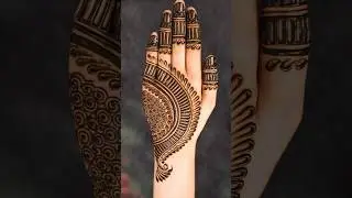 New mehndi design #viralvideo #ytshorts #support #shorts #growth #henna #explore #art