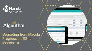 Upgrading from Macola Progression/ES to Macola 10