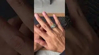✨ Vajrakilaya Ritual Ring ✨#TibetanCraft #SpiritualWarrior #qilingaura