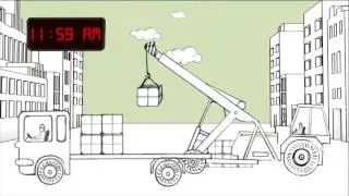 Chowgule Truck Mounted Crane (Animated Video)