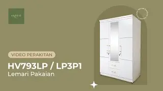 Tutorial Petunjuk Perakitan Lemari 3 Pintu LP 3P1