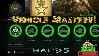 Halo 5 Vehicle Mastery pack opening, ALL Mastery Commendations completed!