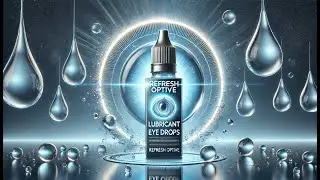 👁️ Refresh Optive Lubricant Eye Drops Non-Preserved Tears | Best Eyedrops Lubricating 👁️