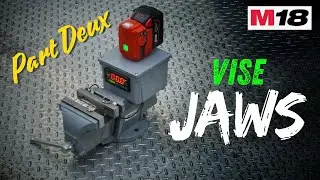 M18-Load Cell Vise Build Ep 2 JAWS: Load Cell Wiring and Finishing Our Custom Force-Testing 'Jaws'