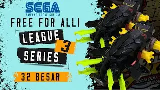 DRAIN FANG VS DRAIN FANG | 32 BESAR SEGA LEAGUE SERIES 3 | BREAK GO GA THUNDER MACHINES