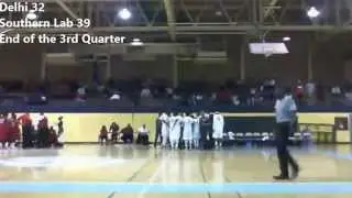 Delhi Bears at Southern Lab Kittens Second Round LHSAA Class 1A Basketball Playoff Game 3/3/15