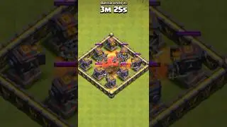 Multi cannon Max level 💥 vs Skeleton spells &times; 10 💀 ( subscribe me )❤️&zwj;🔥#clashofclans #coc