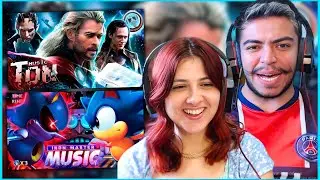 REACT 2 IN 1 Sonic and Metal Sonic | Iron Master and Thor: The Dark World | Potato Papyrus