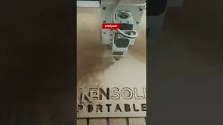 Allen Solly Letter & Logo Cutting on 10mm MDF | CNC Router Precision Work #AllenSolly#CNCrouter